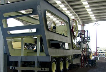 Fabricación de trituradora de quijada