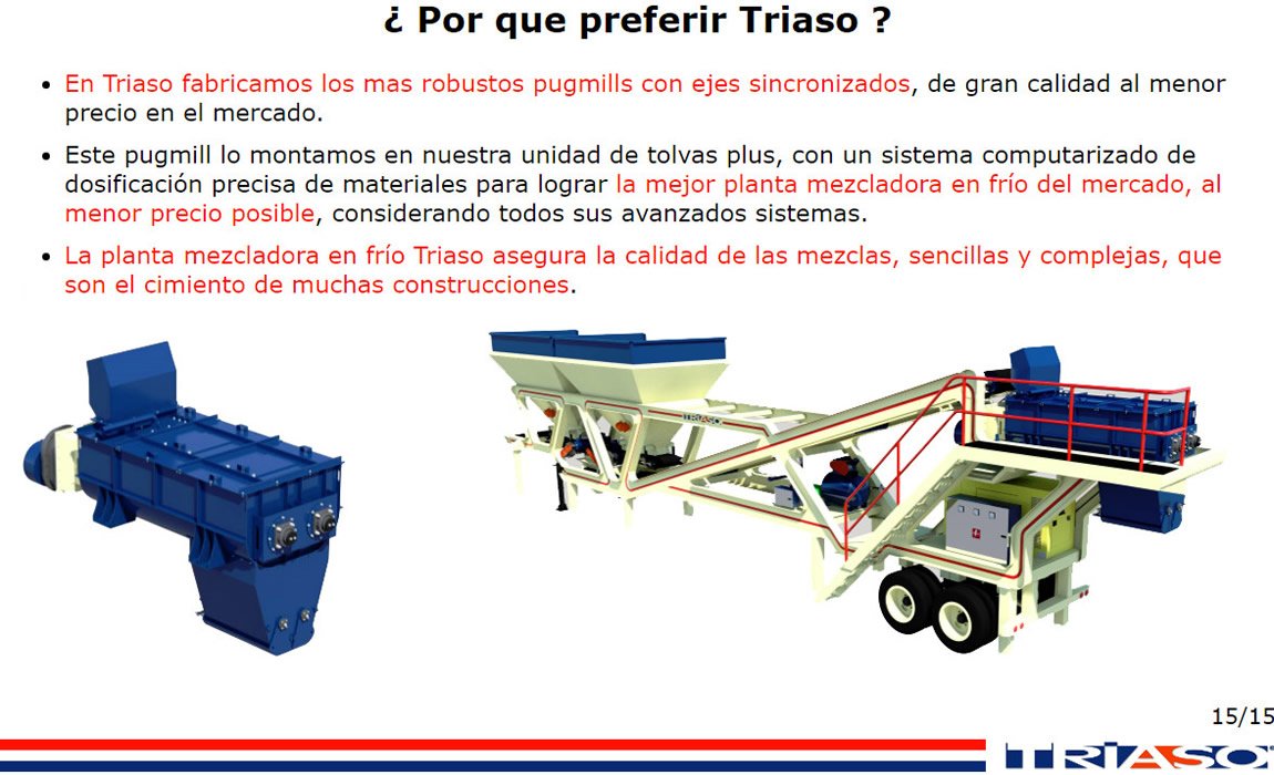 Mezcladoras en frío